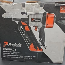 Paslode Pnuematic 30 Degree Framing Nailer Gun F325R 