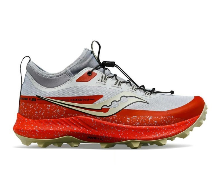 Zapatillas Saucony Peregrine 13 ST Nube/Paprika Unisex Reino Unido 8