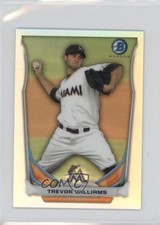 2014 Bowman Scout Top 5 Prospects Mini Chrome Refractors Trevor Williams 0c4