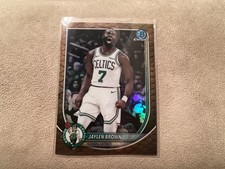 2025-26 Bowman Basketball Chrome Reptilian Refractor BCV-57 Jaylen Bro