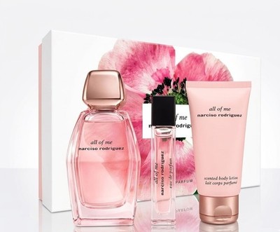 narciso rodriguez all of me Eau de Parfum 90ml  & Body Lotion 50ml + EDP 10ml