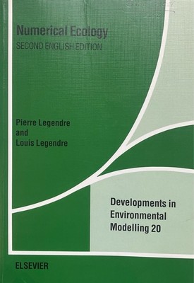 Numerical Ecology. Developments in Environmental Modelling, Volume 24, 20. Legen