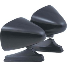 K-source 1600b Universal Car Mirror Dual Sport Black Chrome 5-78 X 3-78 Includ