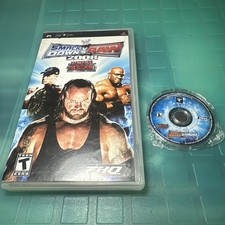 WWE Smack Down VS. Raw 2008 - Sony PSP UMD Video Game (2007) - Game & Case