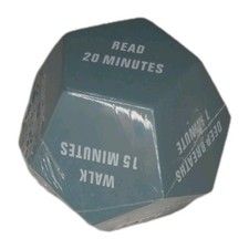 Portable Fitness Jumbo Foam Dice NEW