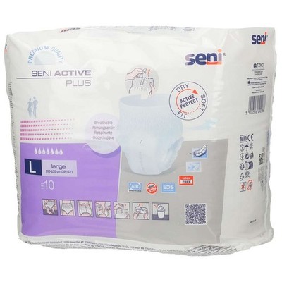 SENI Active Plus Inkontinenzslip Einmal L, 10 St