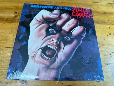 LP US 1987 Alice Cooper - Raise Your Fist And Yell NEU VERSIEGELT