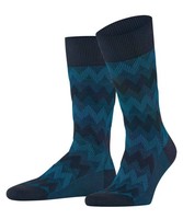 Falke Herren Socken Zigzag Baumwolle Atmungsaktiv, Family Special Edition