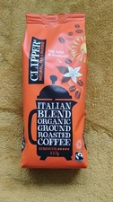 Clipper Organic Roast & Ground Italian Coffee 227g bag 28.63 per kilo