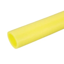 2-3/8"(60mm)IDx3.3FTx3.15" Pipe Insulation Foam Tube Pool Noodles Yellow