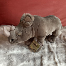GANZ Webkinz Signature Rhinoceros SEALED CODE Plush Stuffed Animal