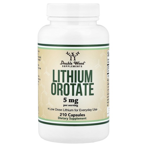 Lithium Orotate, 5 mg, 210 Capsules