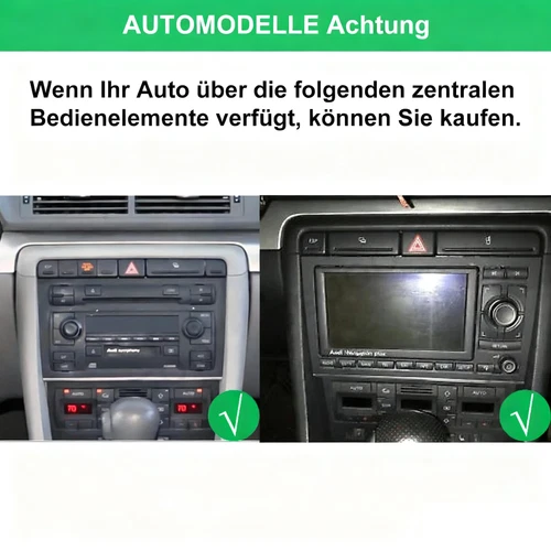 Für Audi A4 8E 8H B6 B7 2000-2008 Android 15 Autoradio GPS Navi WIFI BT + Kamera - Bild 3 von 19