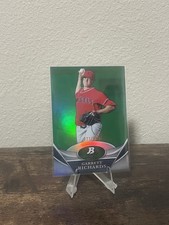 Garrett Richards 2011 Bowman Platinum #BPP82 Green Refractor /599