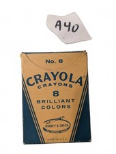 Crayola Crayons 8 Pack | Vintage - No. 8 - Brilliant Colors - Water Color