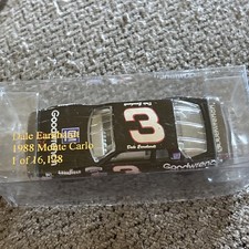 Racing Collectibles 1/64 NASCAR 3 Dale Earnhardt 1988 Monte Carlo in plastic