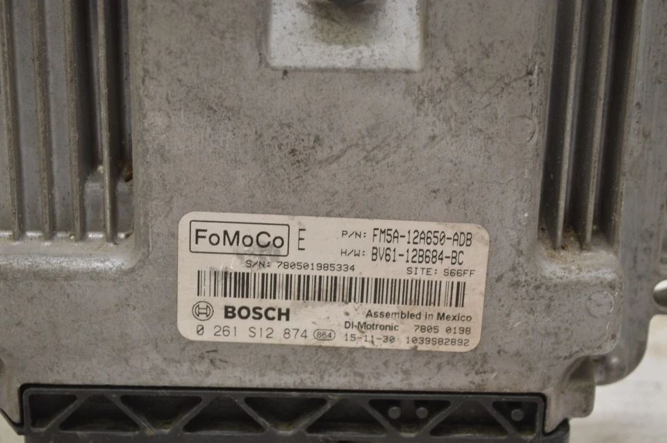 Блок управления двигателем 2013-2017 Ford Focus 2,0 л FM5A-12A650-ADB ECM G71 041 - Изображение 3 из 4