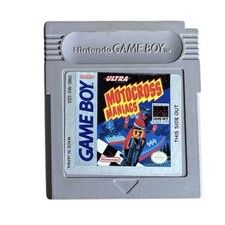 Motocross Maniacs Nintendo Game Boy GB Tested Cartridge w/ Case