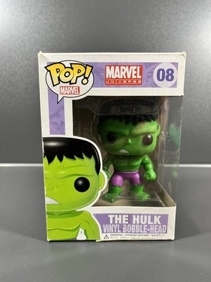 Funko Pop! #08 Marvel Universe The Hulk Vinyl Bobble-Head Action-Figur Superheld