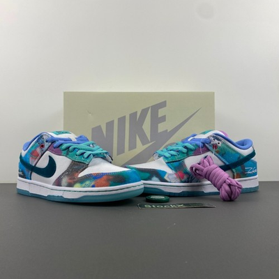 #ad HF6061 400 Futura Laboratories Nike Dunk Low Bleached Aqua $175.50