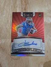 2023 Select Draft Picks JAKE BOBO Youth Explosion Red Autograph Rookie Auto