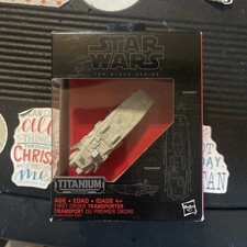 Star Wars - The Black series - First Order Transporter  -  14 - Titanium - NEW