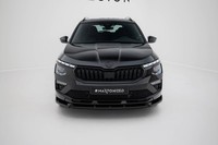 Front Ansatz V.2 FüR Skoda Kamiq Monte Carlo Mk1 Facelift Frontspoiler Schwarz