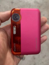pink Sony Cyber-shot DSC-J10 16.1 MP Digital Camera 4x Optical Zoom