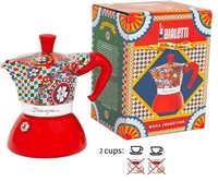 Bialetti Moka Induktion D & G Siciliana Kaffeemaschine Bialetti 2 Tassen