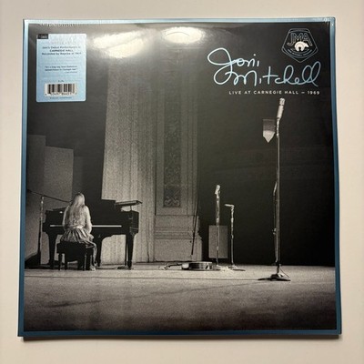 JONI MITCHELL - Live At Carnegie Hall 1969 3xLP Limited JMA Archives NEW/SEALED