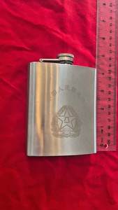 People's Liberation Army (PLA) Chinese Army flask, appears official holds 7oz.