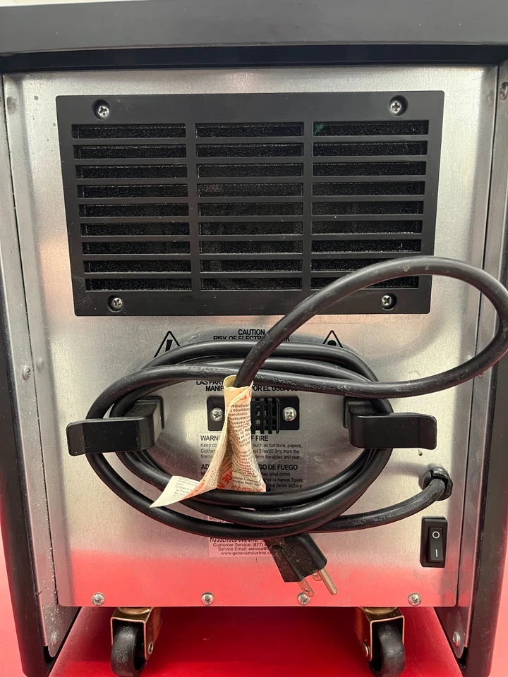 Soleil PH-91F Electric Quartz Infrared Portable Space Heater with Remote - Works - Image 2 of 3