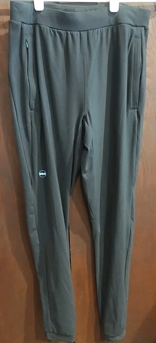 Janji Women’s Jogger running athletic base layer Pants Small Black 3 zip pockets
