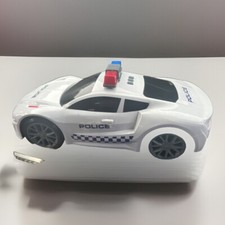 Super Wheelz Light and Sounds Police Car Smyths Toys 15" Length