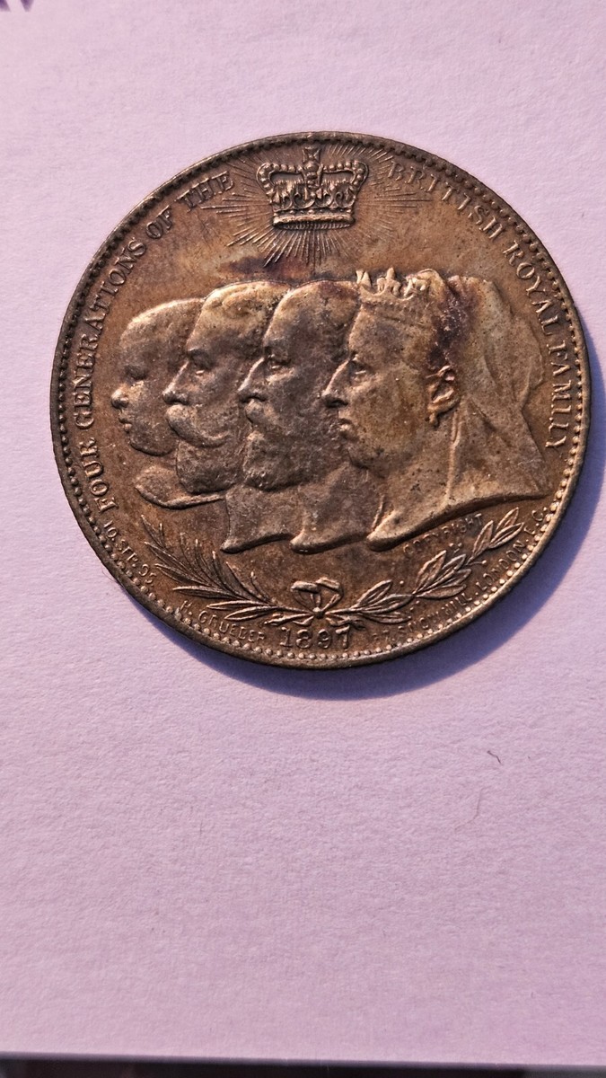 M68 Great Britain 1897 Victoria Diamond Jubilee Four