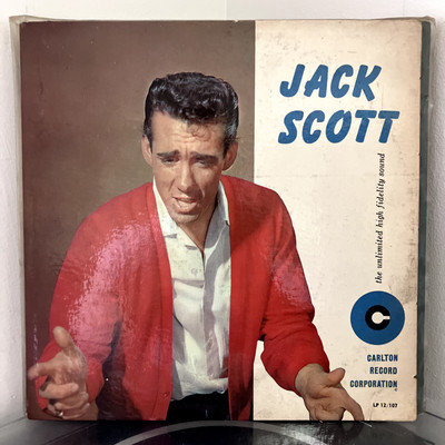 JACK SCOTT self titled LP 1958 Carlton ORIG US MONO VG / VG+ rockabilly