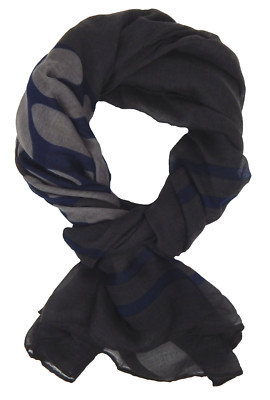 Damenschal grau blau beige by Ella Jonte stylischer Schal Fashion Viskose new in