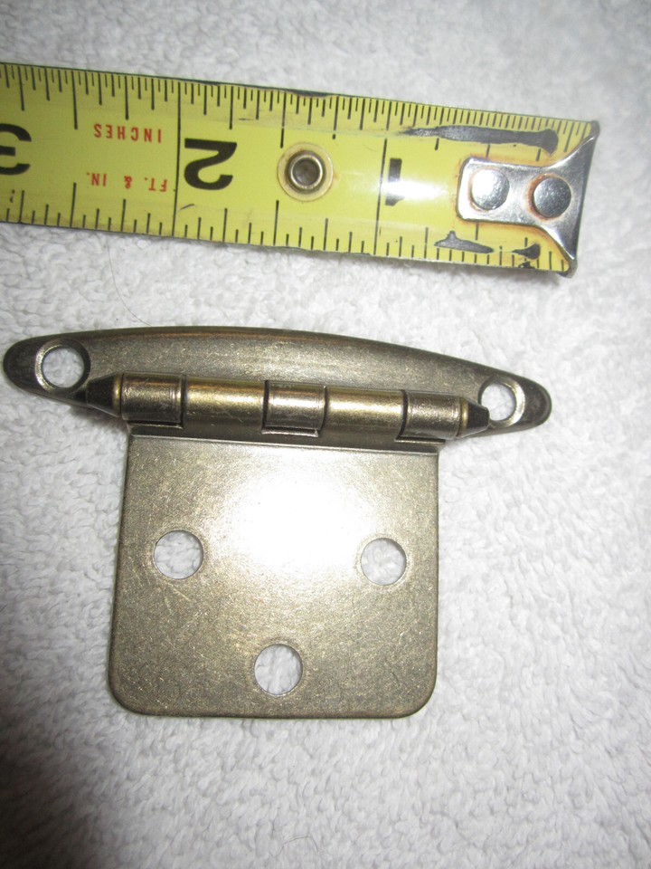 10 lot Kitchen Hinges Cupboard Door Hinge,new brass color steel