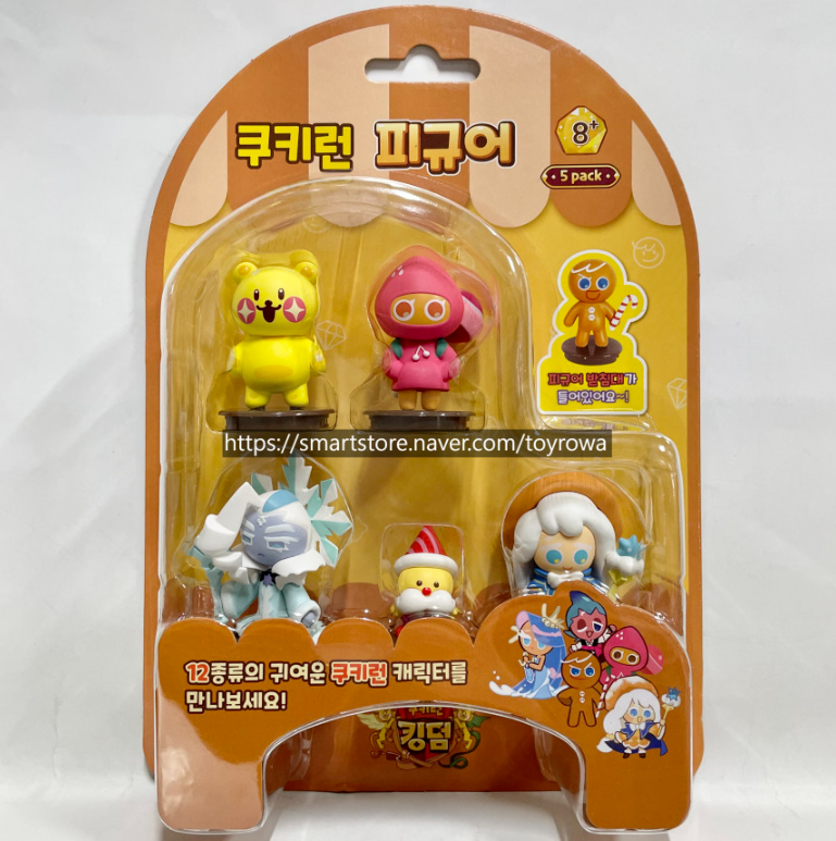 [クッキーラン] : jp.ktown4u.com クッキーラン　キングダム　韓国　公式品　フィギュア ケーキ野犬 6種 ランダムフィギュア その他