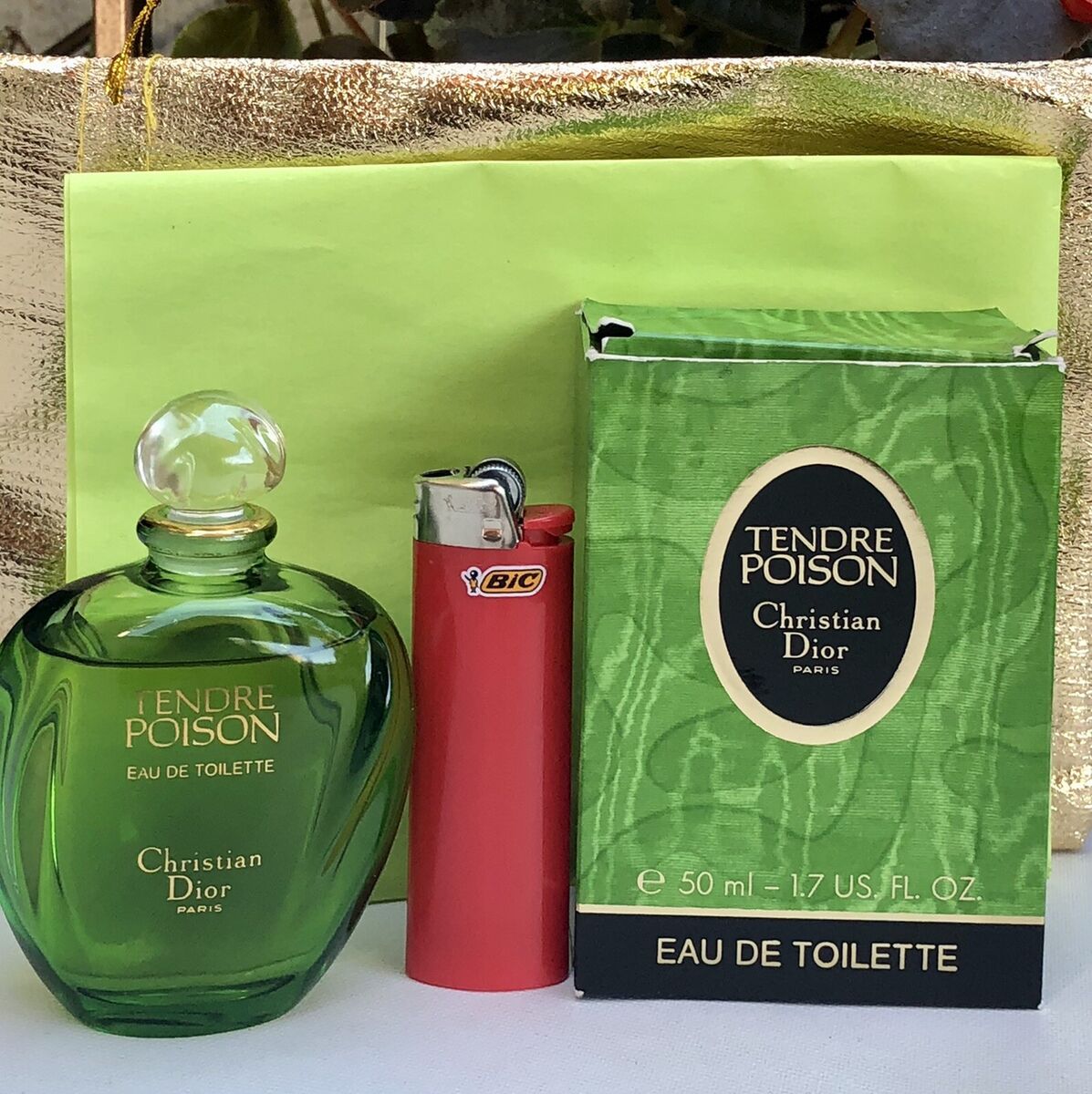💝90s Vintage TENDRE POISON Christian Dior EDT 1.7oz Perfume 💝90s Vintage TENDRE POISON Christian Dior EDT 1.7oz Perfume