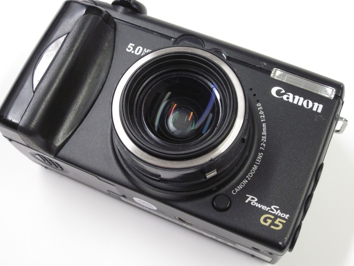 【K2099】 Canon Powershot G5 キャノン Canon PowerShot G5 5.0MP Digital Camera - Read Description