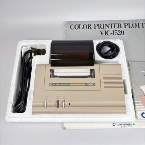 COMMODORE COLOR PRINTER PLOTTER VIC-1520 - Photo 17/19