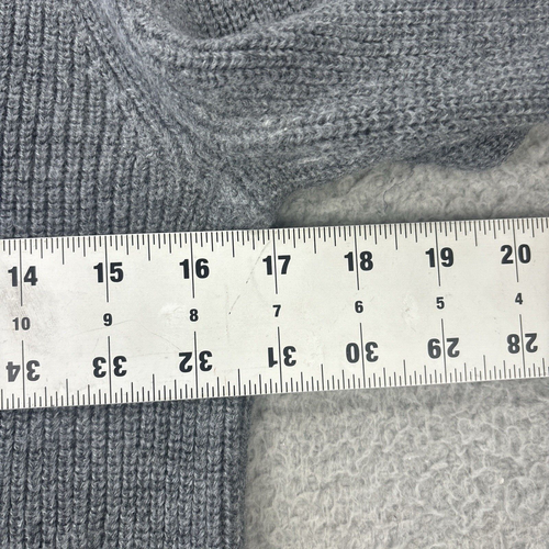 Everlane 100% Wool Sweater Mens Small Gray Long Sleeve Crewneck Pullover - Picture 6 of 9