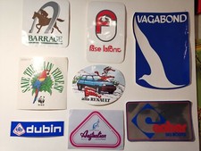 LOTTO ADESIVI ANNI 80 - VARI E SPORT