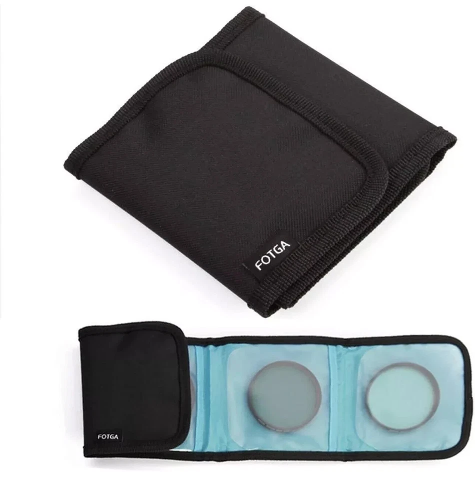 FOTGA 77mm Optical Glass Camera Lens Filter Kits (variable ND2-ND400 + MCUV+MC) - Image 2 of 4