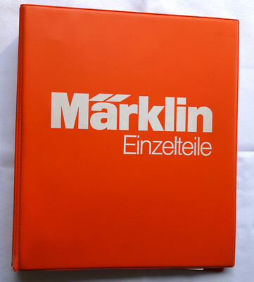 Märklin  H0  Händler - Einzelteil - Liste  ab  1974  im  Ringordner