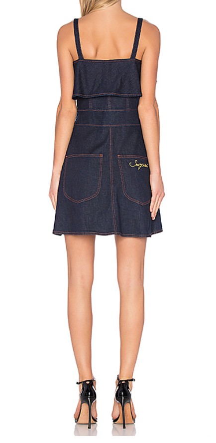 white christmas dresses See by Chloe Deep Denim Dress Size 38 – JDEX Styles main image 1