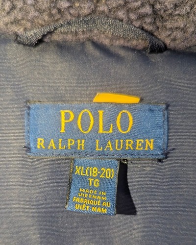 Ralph Lauren Polo Water-Resistant Down Parka Boys XL/TG 18/20 - Picture 3 of 13