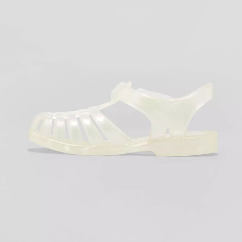 mens jelly sandals clear