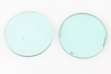 HEAT GLASS ROUND 2 1/4 ACROSS SET 2